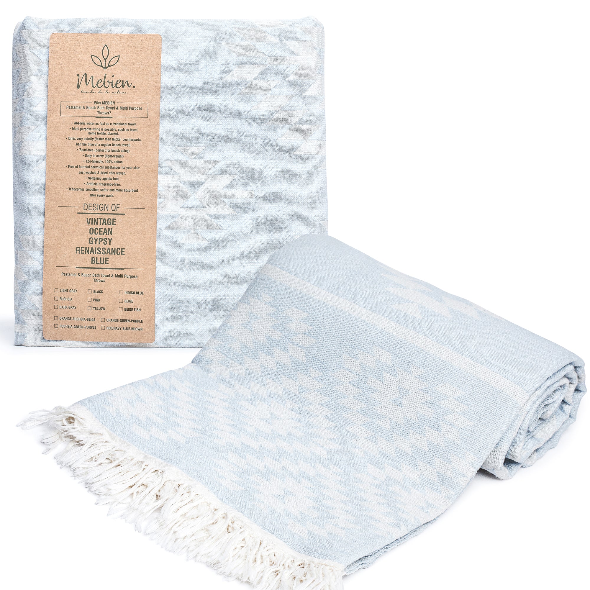 Turkish Towel-Beach & Bath-Pure Series Sand resistant – www.